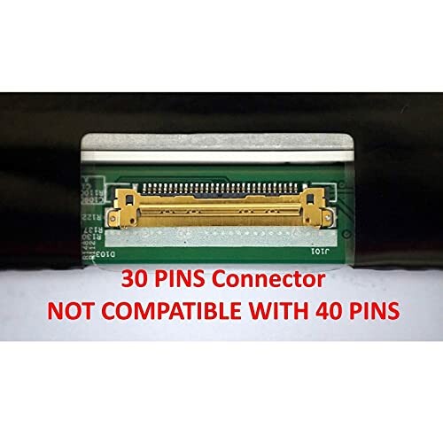 30 pin connector not compatible with 40 pins warning