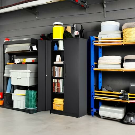 Robust Vevor metal storage cabinet showcasing its strong design and features.