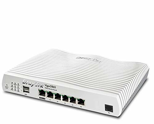 DrayTek Vigor2865 router with multiple ports