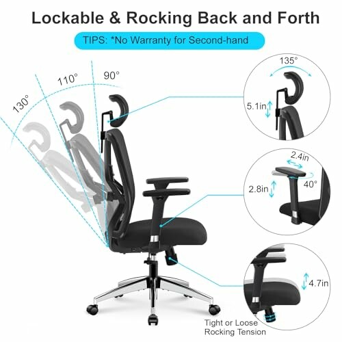 Ticova Ergonomic Office Chair