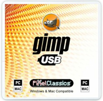 GIMP USB packaging for PC and Mac compatibility