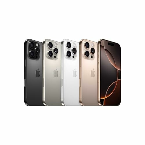 iPhone 15 Pro Max in four colors