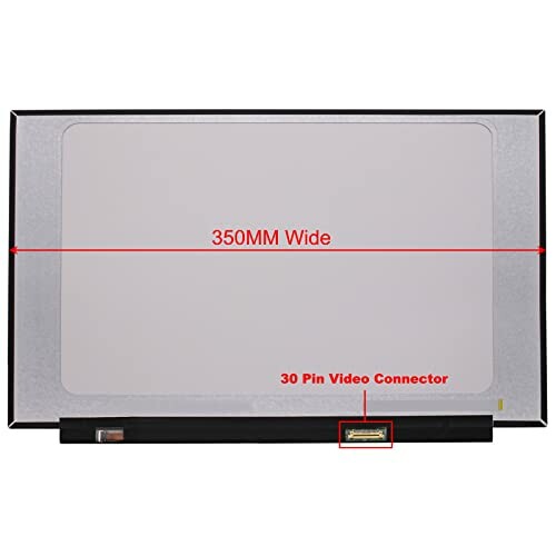 Laptop screen with 350mm width and 30 pin video connector