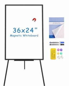 VIZ-PRO Magnetic Whiteboard Easel