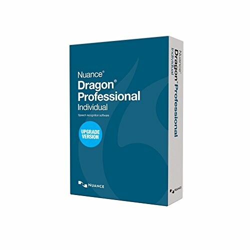 Nuance Dragon Professional Individual speech recognition software box