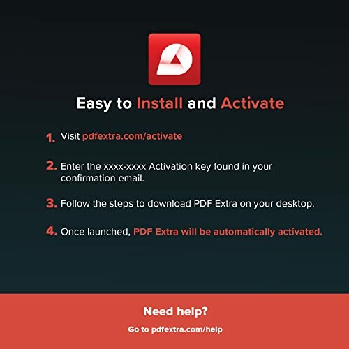 PDF Extra installation and activation guide.