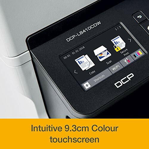 Printer with 9.3cm color touchscreen display