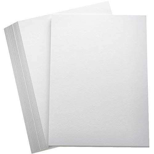 Stack of white paper sheets