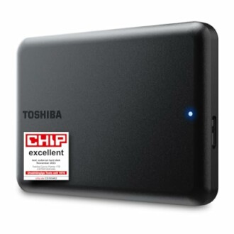 Toshiba external hard drive with indicator light