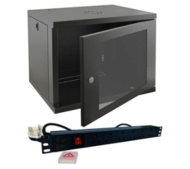 Datazone 9u 19" Wall Mounted Data Cabinet