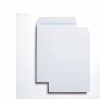 indigo C4 White Envelopes