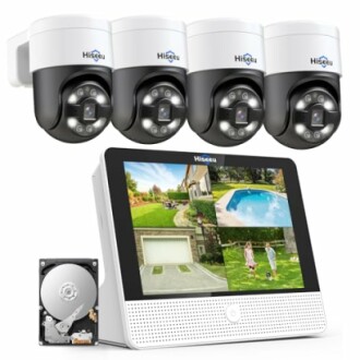 Hiseeu 4K PoE CCTV Security Camera System