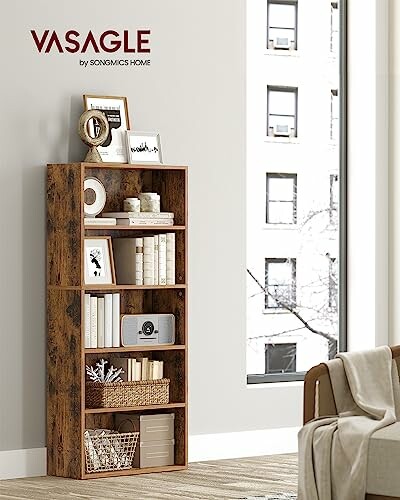 VASAGLE 5-Tier Bookcase