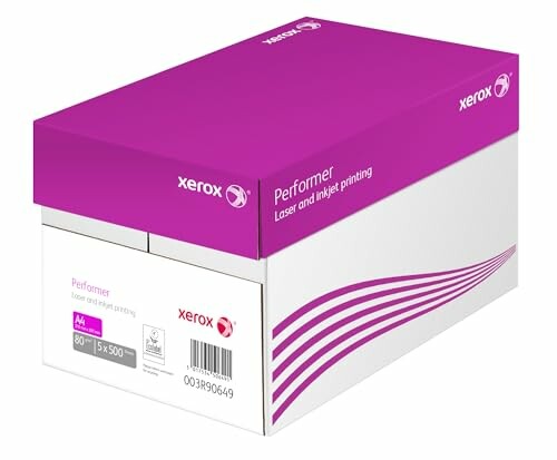 Xerox Performer laser and inkjet printing paper box.